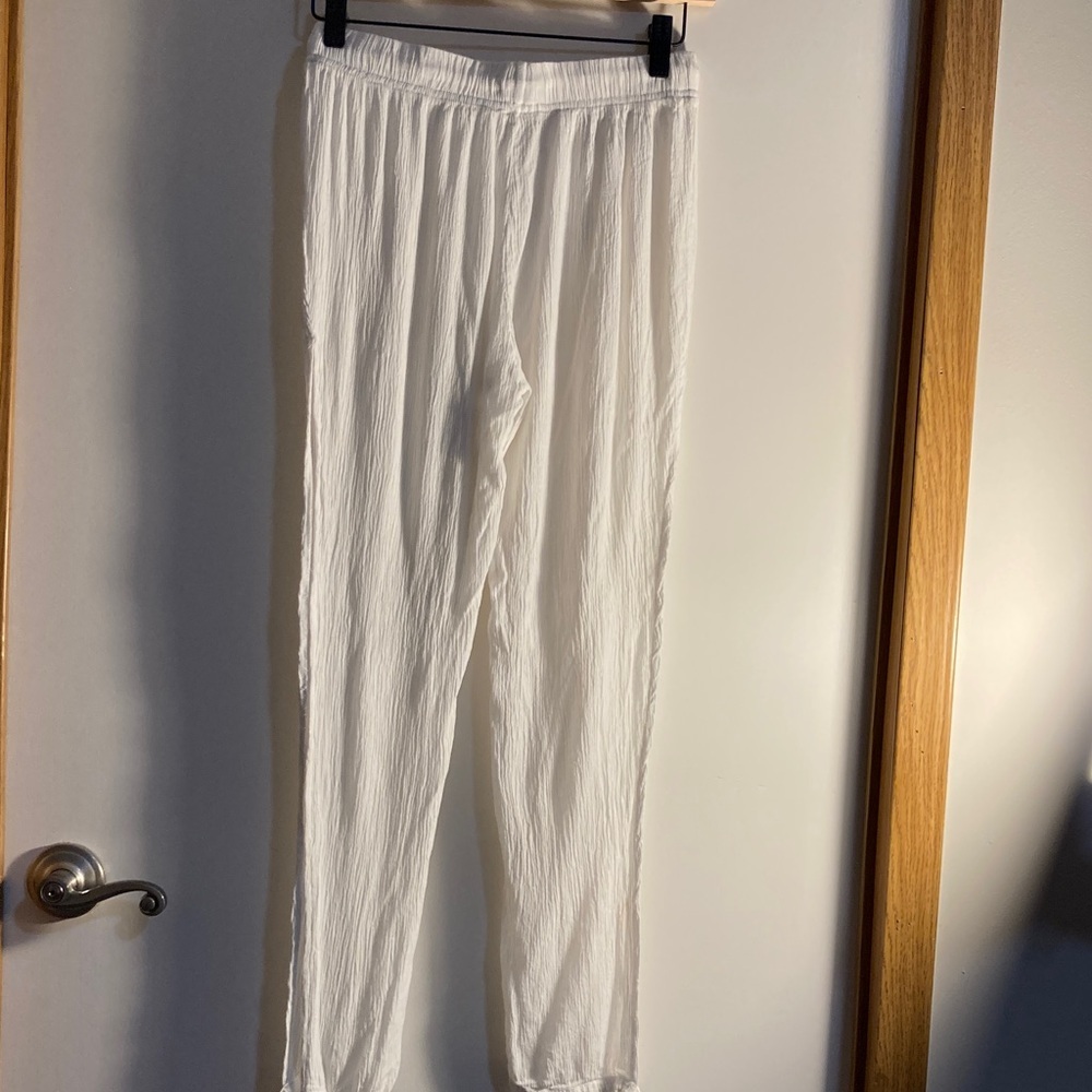 TiniBikini White Drawstring Pants - Picture 7 of 9